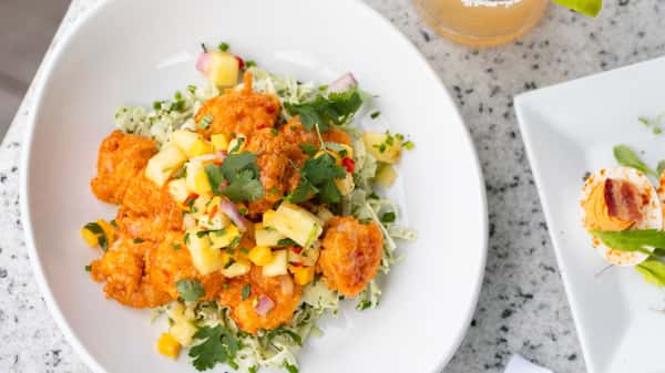 Fried Sun-Kissed Shrimp