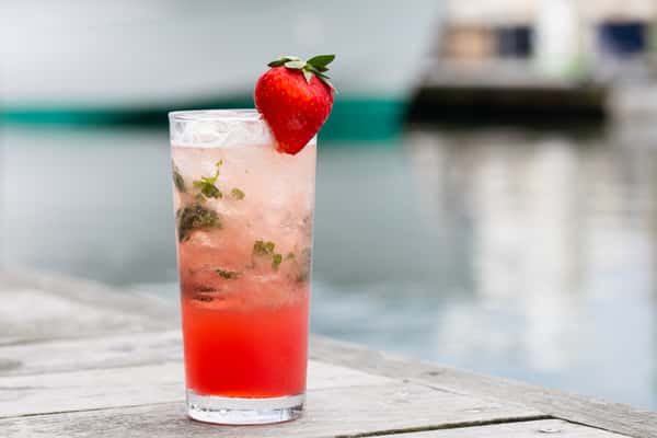 Strawberry Basil Spritz