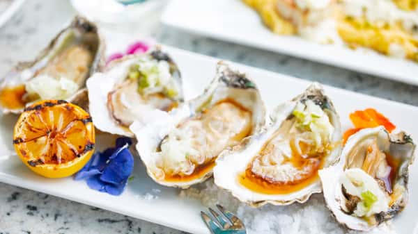 Roasted Oysters*