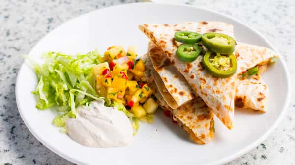 Island Chicken Quesadilla