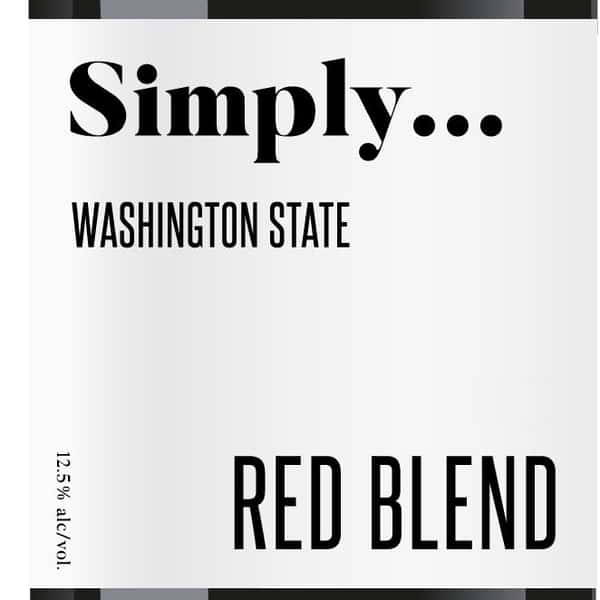 Simply Red Blend (Washington) - $11