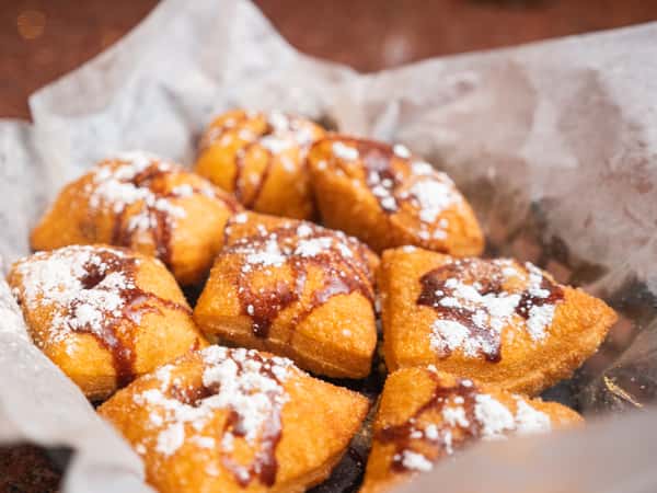 Nutella Filled Fried Dough