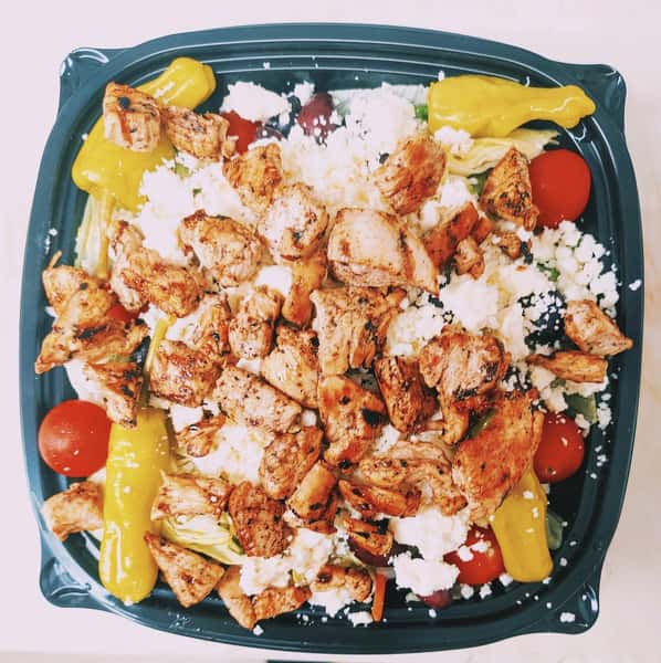Greek chicken salad