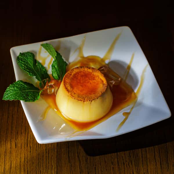 Vanilla Cognac Flan