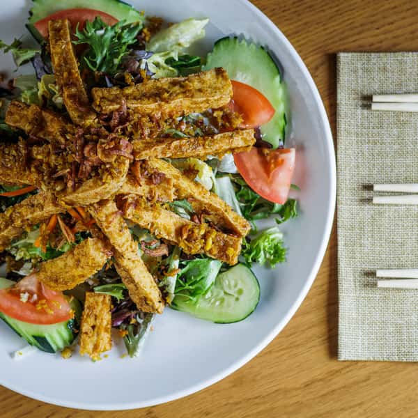 Crispy Tofu Salad