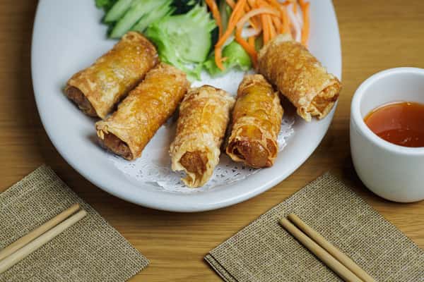 Traditional Vietnamese Egg Rolls
