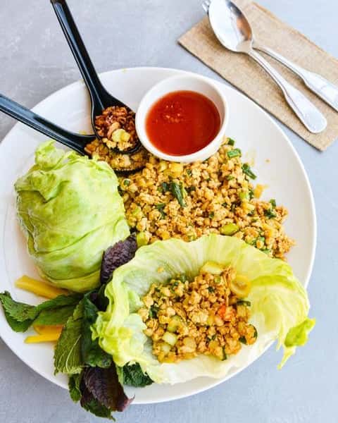 Chicken Lettuce Wrap