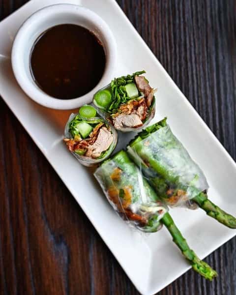 Roasted Duck Spring Rolls