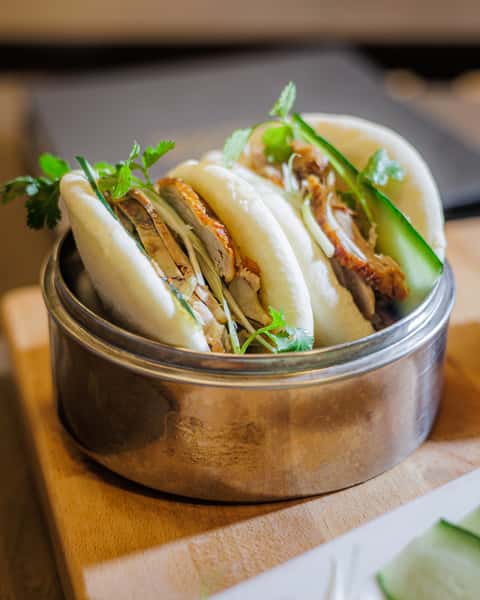 Maple Leaf Duck Buns