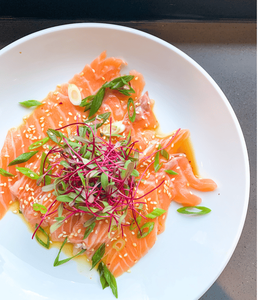 PONZU SALMON CRUDO (GF)