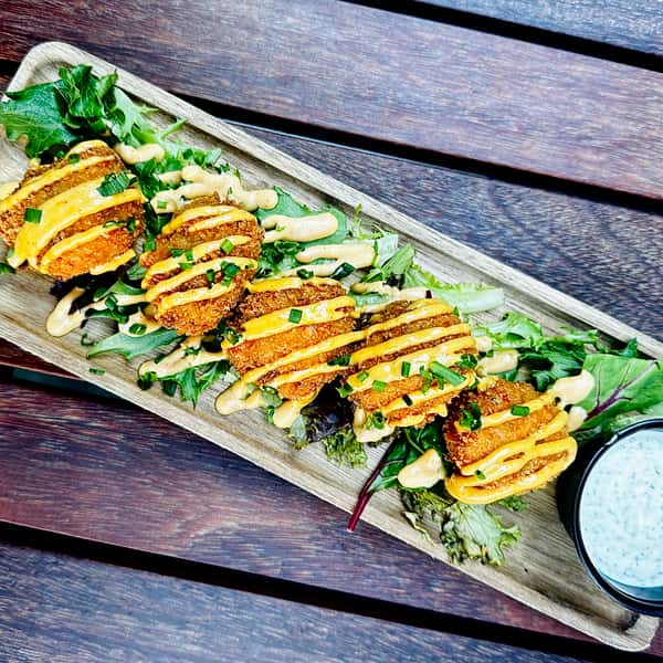 Crispy Salmon Bites