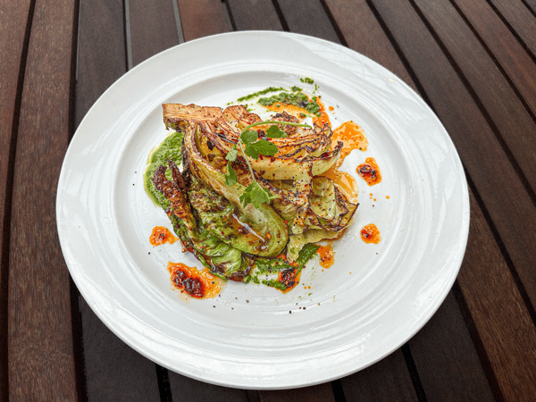 Fire-Roasted Jade Heart Cabbage