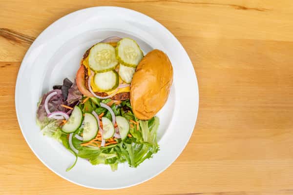 Breakfast Veggie Burger (V)