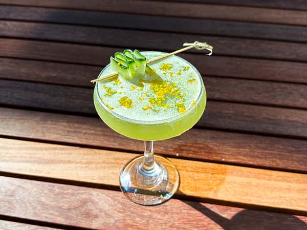 Cucumber Sake Sour