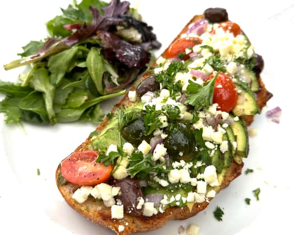 Mediterranean Avocado Toast