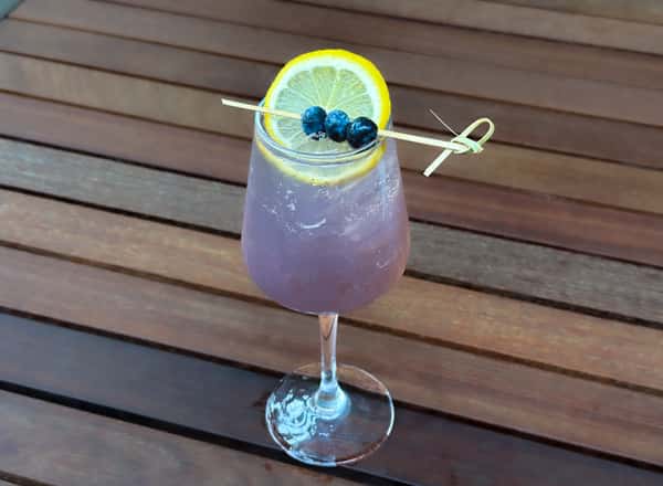 Blueberry Lemon Drop Spritz