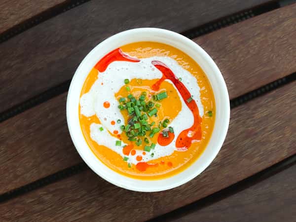 Roasted Carrot Gazpacho