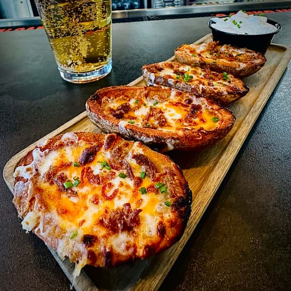 Loaded Crispy Potato Skin