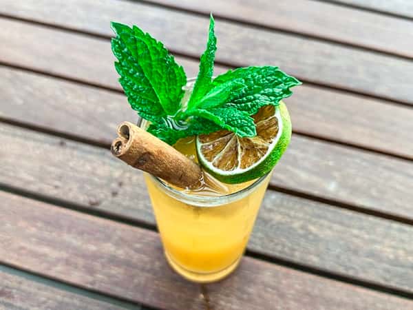 Spiced Pineapple Mojito