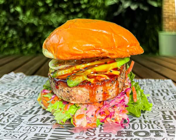 Ahi Tuna "Burger"