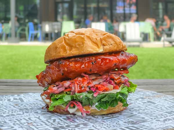 Spicy Korean Chicken Wich