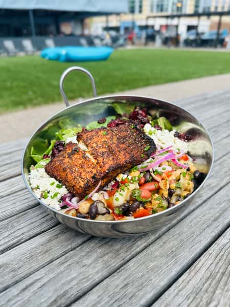 Blackened Salmon Salad