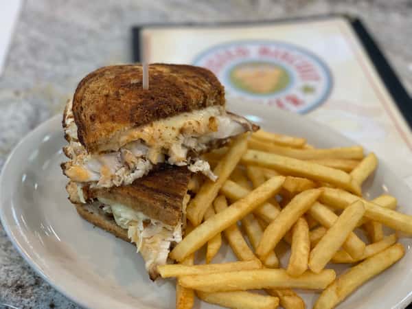 Blackened Grouper Reuben