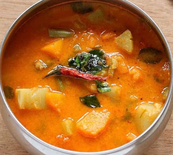 20. Sambar Lentil Vegetable Soup