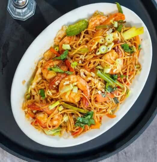 Shrimp Hakka Noodles