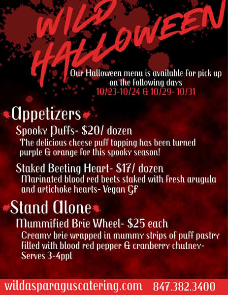 Halloween Menu