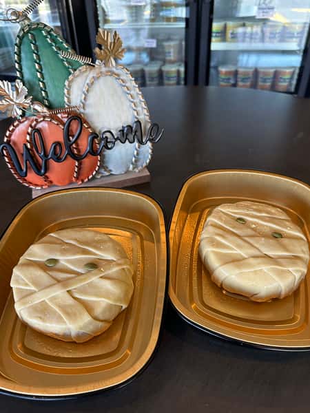 Mummified Brie Wheel