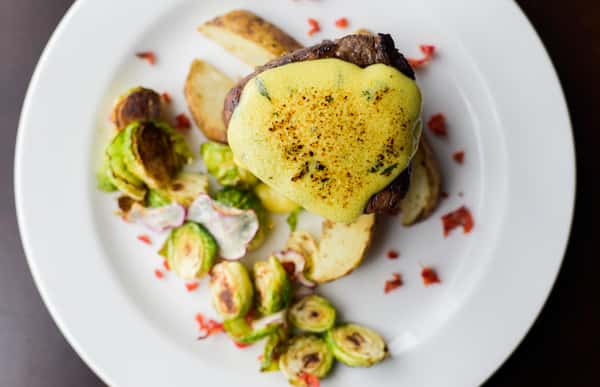 Filet with Brussel Sprouts