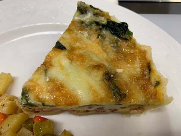 Bacon Spinach Quiche