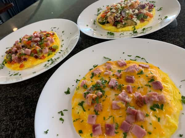 Open Faced Omelet
