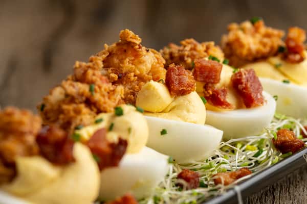 Crispy Maine Lobster, Bacon Lardons