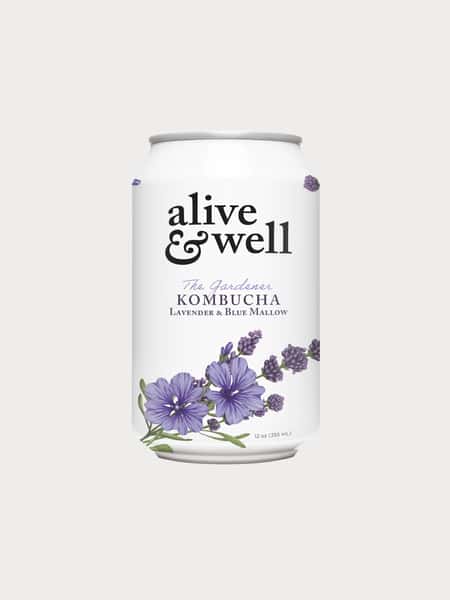 Alive & Well Kombucha - Lavender & Blue Mallow