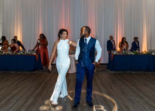 Bride and Groom Dance
