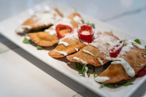 Street Corn Shrimp Empanadas