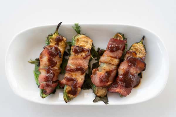 Bacon Wrapped Stuffed Jalapeños