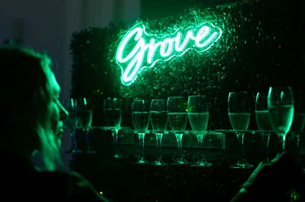 Champagne Wall