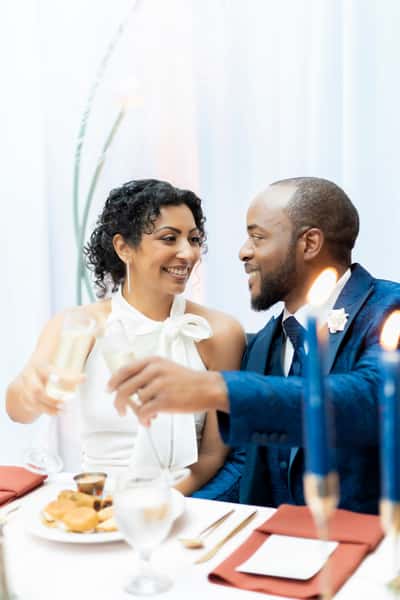 Bride and Groom Head Table
