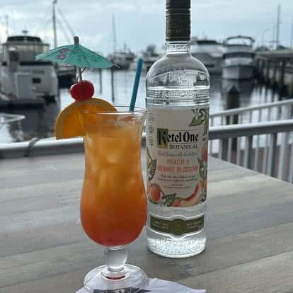 cocktail outdoor waterfront