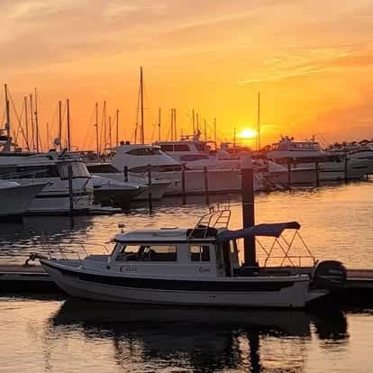 sunset view