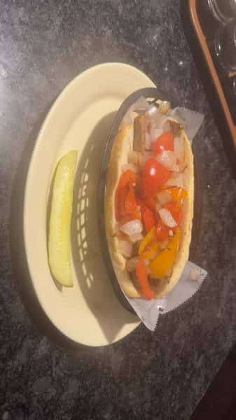 SAUSAGE, PEPPER & ONION SUB