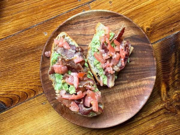 Avocado Bacon Toast