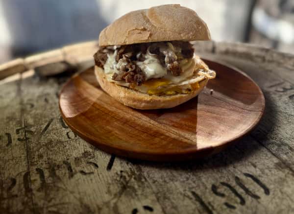Steak Double Egg And Cheese