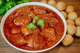 Soya Chicken Vindaloo (Vegan)