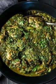 Soya Saag Chicken (Vegan)