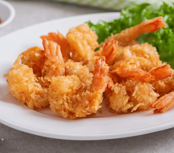 Crispy Soya Shrimp Pakora (10) Vegan