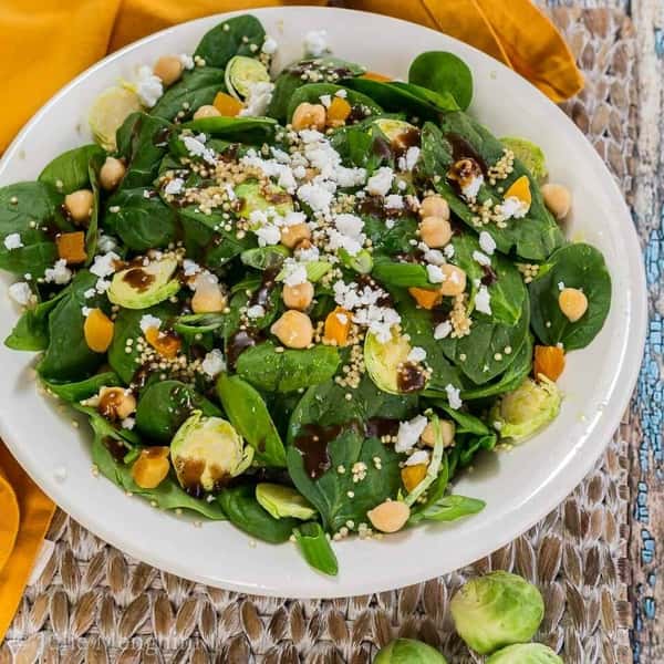 Chaat Salad Baby Spinach (Half Tray)